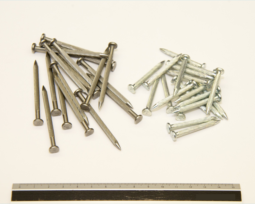 Air pins for steel plates and concrete
